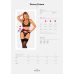 Эротический женский комплект Obsessive Donna Dream XS/S черный