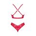 Откровенный женский комплект Obsessive XL/2XL красный