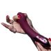 Вібратор для точки G бордовий Hot Octopuss KURVE 2 двигуна м'який кінчик Вібратор для точки G бордовий Hot Octopuss KURVE 2 двигуна м'який кінчик