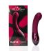 Вібратор для точки G бордовий Hot Octopuss KURVE 2 двигуна м'який кінчик Вібратор для точки G бордовий Hot Octopuss KURVE 2 двигуна м'який кінчик