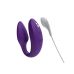 Смарт вібратор для пар для клітора пеніса та точки G We-Vibe SYNC 2 фіолетовий Смарт вібратор для пар для клітора пеніса та точки G We-Vibe SYNC 2 фіолетовий