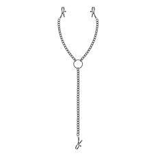 Зажимы для сосков и клитора Bedroom Fantasies Nipple & Clit Clamps черные