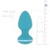 Анальная вибропробка Cala Azul Blanca Vibrating  голубая Анальная вибропробка Cala Azul Blanca Vibrating  голубая