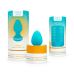 Анальная вибропробка Cala Azul Blanca Vibrating  голубая Анальная вибропробка Cala Azul Blanca Vibrating  голубая