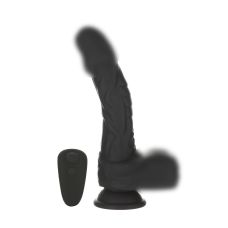 Фаллоимитатор реалистичный на присоске с вибрацией Naked Addiction черный