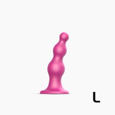 Насадка для страпону силіконова рожева Strap On Me Dildo L