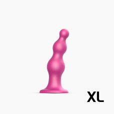 Насадка для страпону силіконова рожева Strap On Me Dildo розмір XL