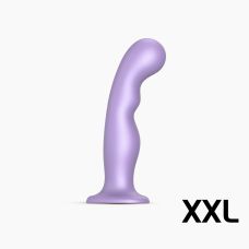 Насадка для страпона силиконовая сиреневого цвета Strap On Me Dildo размер XXL