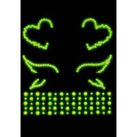 Фосфорные стикеры для лица Leg Avenue Ayla