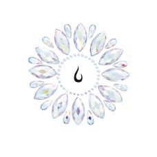 Украшение стразы для тела Leg Avenue Fluer