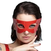 Рольова маска із матеріалу ПВХ червона Feral Feelings