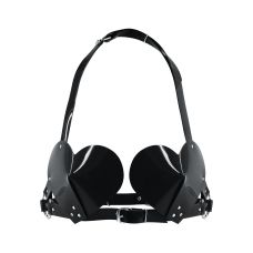 Невероятный лиф в виде сердец черный Feral Feelings