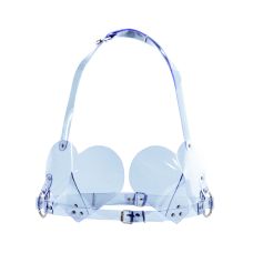 Эротический откровенный лиф-сердечки прозрачный Feral Feelings