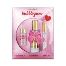 Подарочный интимный набор розовый Bijoux Indiscrets Bubblegum Play Kit