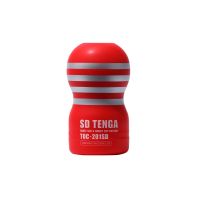 Мастурбатор червоного кольору Tenga SD Original Vacuum Cup