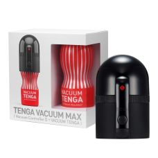 Вакуумна насадка для мастурбатора чорна Tenga VACUUM MAX