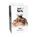 Чоловіча портупея із натуральної шкіри чорного кольору Art of Sex Ares розмір XS M Чоловіча портупея із натуральної шкіри чорного кольору Art of Sex Ares розмір XS M