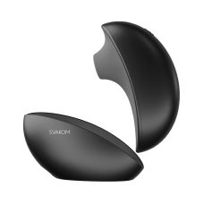 Вакуумний кліторальний стимулятор чорний Svakom Pulse Galaxie і нічник проектор зоряного неба