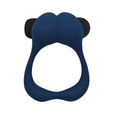 Ерекційне віброкільце що стимулює і клітор синій Alive Nutty