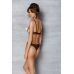 Откровенное эротическое боди бежево-черного цвета MARINA BODY Passion, размер L/XL Откровенное эротическое боди бежево-черного цвета MARINA BODY Passion, размер L/XL