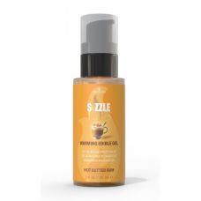 Зігріваючий масажний гель їстівний без цукру зі смаком рому Sensuva 59 мл