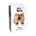 Сексуальні шкіряні гартери із поясом чорного кольору Art of Sex розмір L/2XL Сексуальні шкіряні гартери із поясом чорного кольору Art of Sex розмір L/2XL
