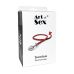 Металлическая анальная пробка с дьявольским хвостом черного цвета Art of Sex длина L  Металлическая анальная пробка с дьявольским хвостом черного цвета Art of Sex длина L