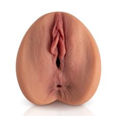 Мастурбатор анус та вагіна гелевий тілесного кольору Toi Et Moi Lou