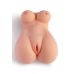 Мастурбатор анус и вагина с грудью с вибрацией телесного цвета Real Body Amber Мастурбатор анус и вагина с грудью с вибрацией телесного цвета Real Body Amber
