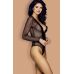 Эротическое боди черного цвета Sunspice размер L XL