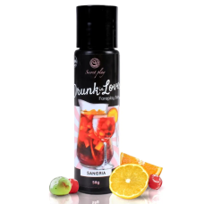 Оральный лубрикант на водной оснвое со вкусом Сангрия Secret Play Drunk in Love Sangria Balm 60 мл