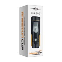 Автоматический мастурбатор с 3D-вращением и телескопикой белого цвета XISE “Aneemun Cup” 