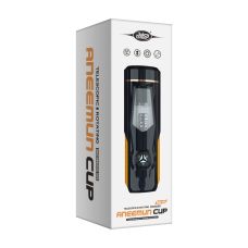 Автоматический мастурбатор с 3D-вращением и телескопикой белого цвета XISE “Aneemun Cup” 