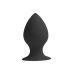 Анальний корок чорного кольору XISE Anal plugs розмір M