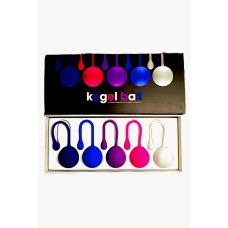 Набір вагінальних кульок мікс кольорів Xise Chongxing Kegelball 5 штук