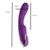 Вибратор для точки G фиолетового цвета Xise Love inspiration
