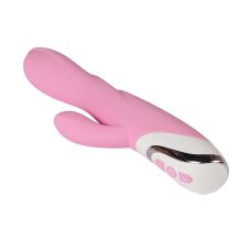 Вібратор рожевий зі стимуляцією клітора XISE Love Fantasy