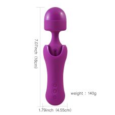 Вібромасажер колір фіолетовий XISE Una Wand