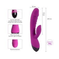 Вібратор з кліторальною стимуляцією Xise Uitra-premium dual-action massager