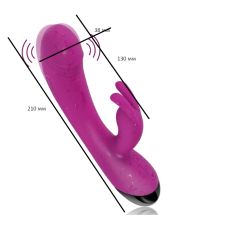 Вібратор з кліторальним відростком Xise Happy rabbit