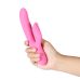 Вибратор-кролик с клиторальным язычком розовый Xise Pearl Licking vibrator Вибратор-кролик с клиторальным язычком розовый Xise Pearl Licking vibrator