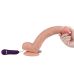Вібратор реалістичний на присосці тілесного кольору з пультом ДК Xise Optimus vibrating dildo Вібратор реалістичний на присосці тілесного кольору з пультом ДК Xise Optimus vibrating dildo