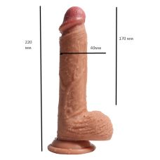 Фалоімітатор реалістичний Dean realistic dildo XISE