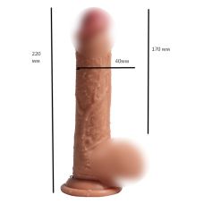 Фалоімітатор реалістичний Dean realistic dildo XISE