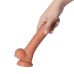 Фалоімітатор реалістичний на присосці тілесного кольору XISE "Rodger"