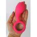 Стимулятор Анальний гладкий силіконовий з ручкою-кільцем SWEET TOYS яскраво-рожевий L 9 см d 4 см