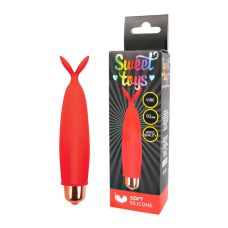 Вибропуля для клитора силиконовая с отростками SWEET TOYS