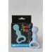 Стимулятор анально-вагинальный силиконовый SWEET TOYS голубой L 6,5 см D 3 см