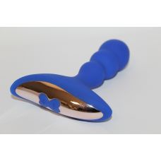 Анальный вибратор Sweet Toys L 82 мм D 23x26x31 мм синий