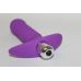 Втулка анальная с вибрацией Sweet Toys L 115 мм D 30x25 мм, цвет фиолетовый Втулка анальная с вибрацией Sweet Toys L 115 мм D 30x25 мм, цвет фиолетовый